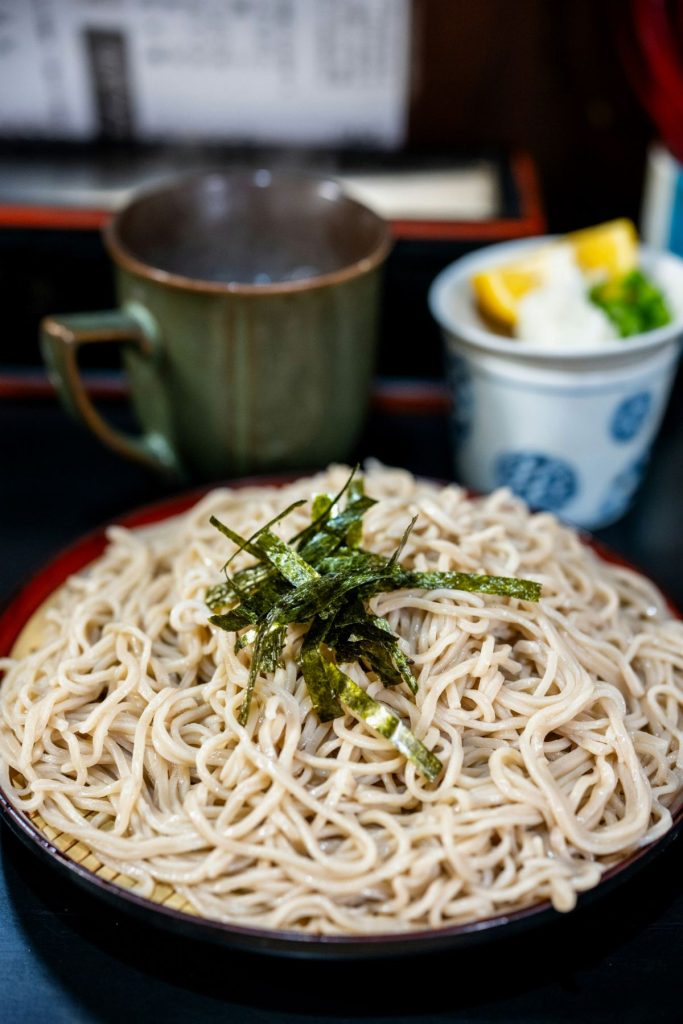 Cold, with dipping broth · S$18